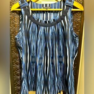 Med Anne Klein Blue Top